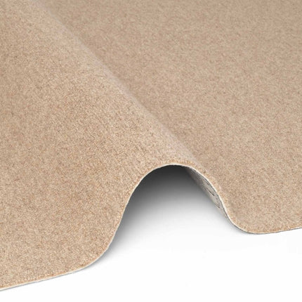 Wollen vloerkleden - Elle Decoration Puristic wollen vloerkleed Knots Beige - Vloerkledenloods