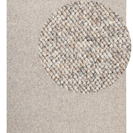 Wollen vloerkleden - Elle Decoration Rocco vloerkleed in wol-look Rocco Crème/Multicolor - Vloerkledenloods