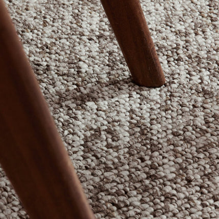 Wollen vloerkleden - Elle Decoration Rocco vloerkleed in wol-look Rocco Taupe/Multicolor - Vloerkledenloods