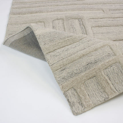 Wollen Vloerkleden - Flair Rugs vloerkleed Elva Wool Naturel - Vloerkledenloods