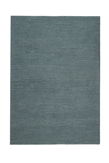 Wollen Vloerkleden - Flair Rugs vloerkleed Harris Boucle Wool Duck Egg Blauw - Vloerkledenloods