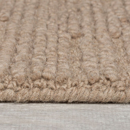 Wollen Vloerkleden - Flair Rugs vloerkleed Harris Boucle Wool Mid Naturel - Vloerkledenloods
