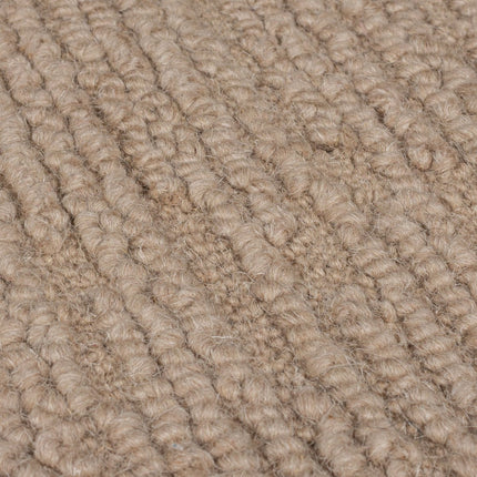 Wollen Vloerkleden - Flair Rugs vloerkleed Harris Boucle Wool Mid Naturel - Vloerkledenloods