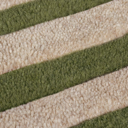 Wollen Vloerkleden - Flair Rugs vloerkleed Lois Groen - Vloerkledenloods