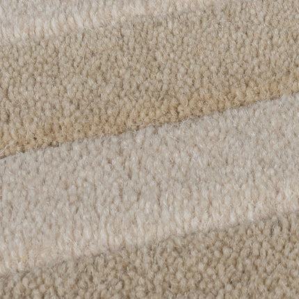 Wollen Vloerkleden - Flair Rugs vloerkleed Lois Naturel - Vloerkledenloods