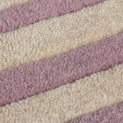 Wollen Vloerkleden - Flair Rugs vloerkleed Lois Paars - Vloerkledenloods