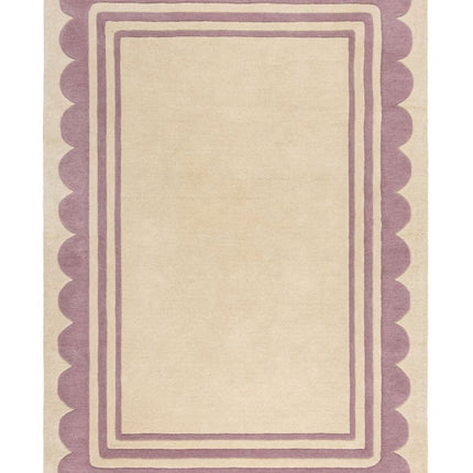 Wollen Vloerkleden - Flair Rugs vloerkleed Lois Paars - Vloerkledenloods