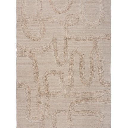 Wollen Vloerkleden - Flair Rugs vloerkleed Loma Wool Naturel - Vloerkledenloods