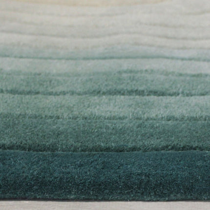 Wollen Vloerkleden - Flair Rugs vloerkleed Puddle Ombre Wool Blauw - Vloerkledenloods