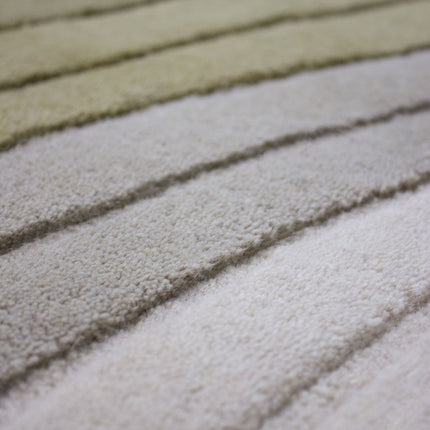 Wollen Vloerkleden - Flair Rugs vloerkleed Puddle Ombre Wool Groen - Vloerkledenloods