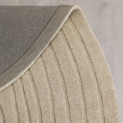 Wollen Vloerkleden - Flair Rugs vloerkleed Puddle Wool Naturel - Vloerkledenloods