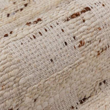 Wollen Vloerkleden - Flair Rugs vloerkleed Rova Wool Blend Naturel - Vloerkledenloods
