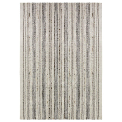 Wollen Vloerkleden - Flair Rugs vloerkleed Veya Stripe Naturel - Vloerkledenloods