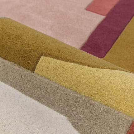 Wollen vloerkleden - Flair Rugs wollen vloerkleed Elwin Multicolor - Vloerkledenloods