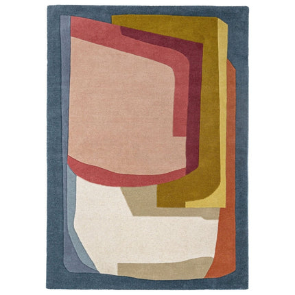 Wollen vloerkleden - Flair Rugs wollen vloerkleed Elwin Multicolor - Vloerkledenloods