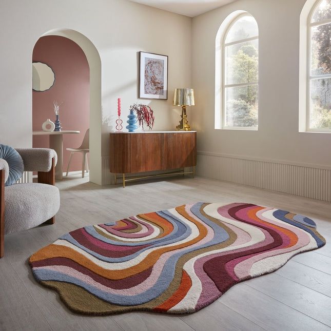 Wollen vloerkleden - Flair Rugs wollen vloerkleed Envy Multicolor - Vloerkledenloods