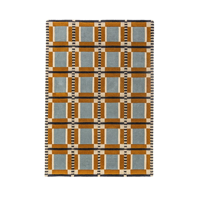 Wollen vloerkleden - Flair Rugs wollen vloerkleed Quadro Multicolor - Vloerkledenloods