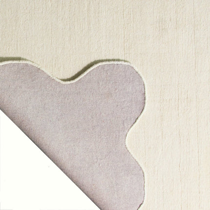 Wollen Vloerkleden - Organisch wollen vloerkleed Scallop Creme Interieur05 - Vloerkledenloods
