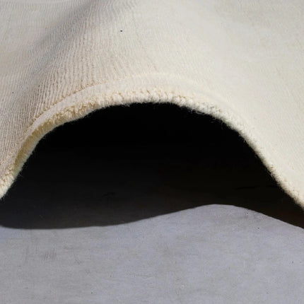 Wollen Vloerkleden - Organisch wollen vloerkleed Scallop Creme Interieur05 - Vloerkledenloods