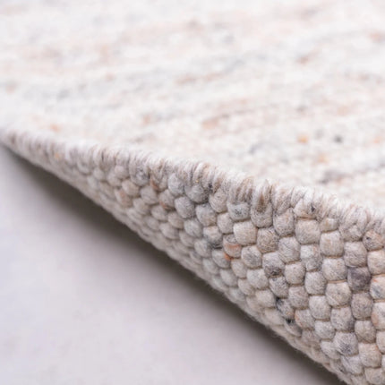 Wollen Vloerkleden - Rond wollen vloerkleed Sienna Ash Brown Eva Interior - Vloerkledenloods