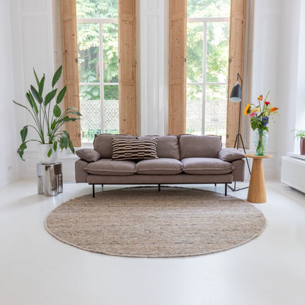 Wollen Vloerkleden - Rond wollen vloerkleed Sienna Forest Eva Interior - Vloerkledenloods