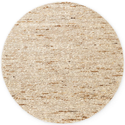 Wollen vloerkleden - Ted Baker Bexley rond wollen vloerkleed Woolwich Crème Multicolor - Vloerkledenloods