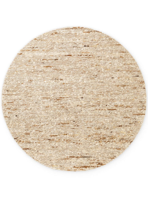 Wollen vloerkleden - Ted Baker Bexley rond wollen vloerkleed Woolwich Crème Multicolor - Vloerkledenloods