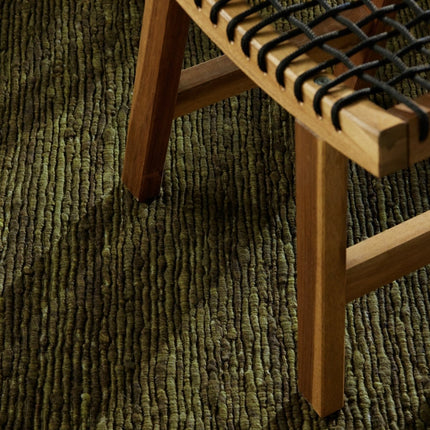 Wollen vloerkleden - Ted Baker Bexley rond wollen vloerkleed Woolwich Groen - Vloerkledenloods