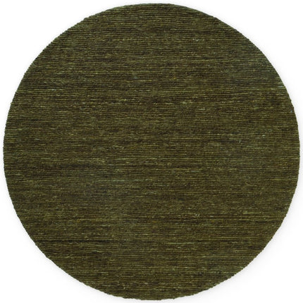 Wollen vloerkleden - Ted Baker Bexley rond wollen vloerkleed Woolwich Groen - Vloerkledenloods