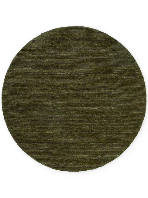 Wollen vloerkleden - Ted Baker Bexley rond wollen vloerkleed Woolwich Groen - Vloerkledenloods