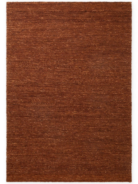 Wollen vloerkleden - Ted Baker Bexley wollen vloerkleed Woolwich Bruin Roestbruin - Vloerkledenloods