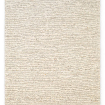 Wollen vloerkleden - Ted Baker Bexley wollen vloerkleed Woolwich Naturel Crème - Vloerkledenloods