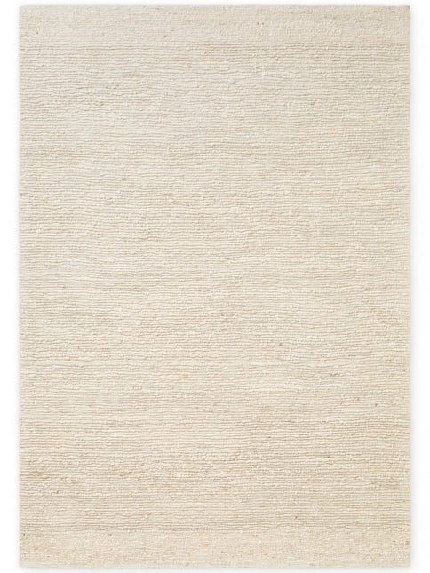 Wollen vloerkleden - Ted Baker Bexley wollen vloerkleed Woolwich Naturel Crème - Vloerkledenloods