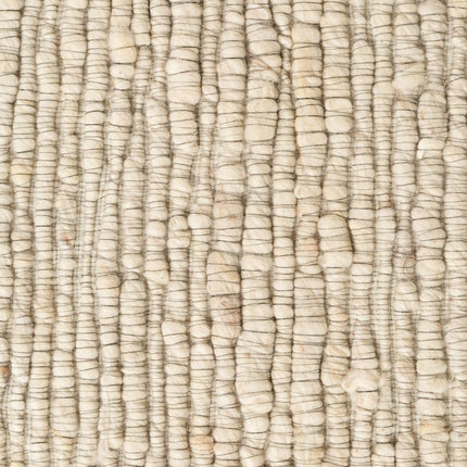 Wollen vloerkleden - Ted Baker Bexley wollen vloerkleed Woolwich Naturel Crème - Vloerkledenloods