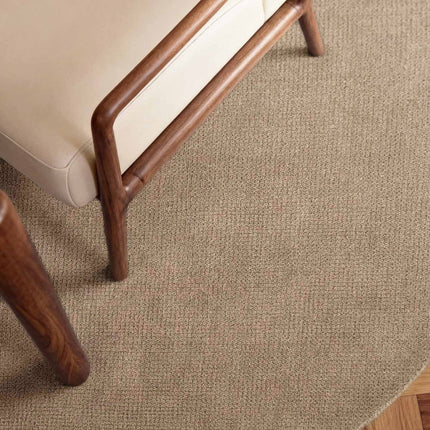 Wollen vloerkleden - Ted Baker Greenwich rond wollen vloerkleed Croom Beige - Vloerkledenloods