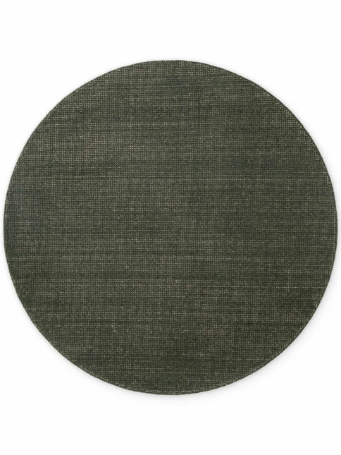 Wollen vloerkleden - Ted Baker Greenwich rond wollen vloerkleed Croom Groen - Vloerkledenloods