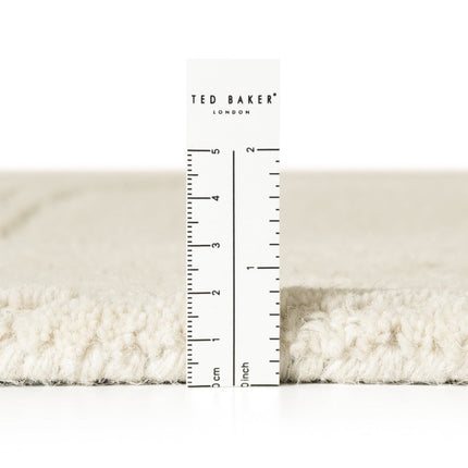 Wollen vloerkleden - Ted Baker Kensington wollen vloerkleed Victoria Crème - Vloerkledenloods