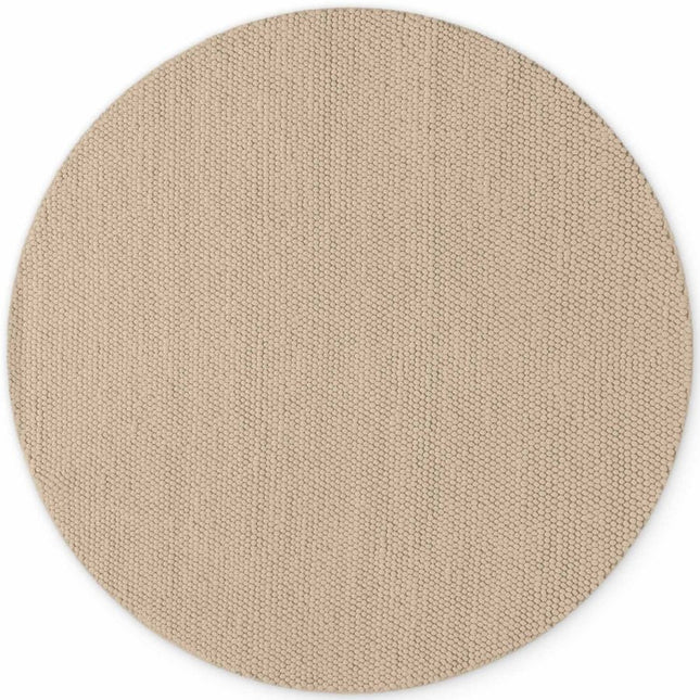 Wollen vloerkleden - Ted Baker Richmond rond wollen vloerkleed Diana Lichtbeige - Vloerkledenloods