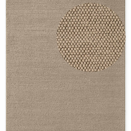 Wollen vloerkleden - Ted Baker Richmond wollen vloerkleed Diana Beige - Vloerkledenloods