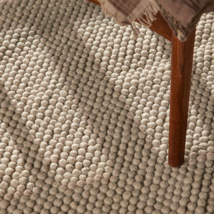 Wollen vloerkleden - Ted Baker Richmond wollen vloerkleed Diana Beige - Vloerkledenloods