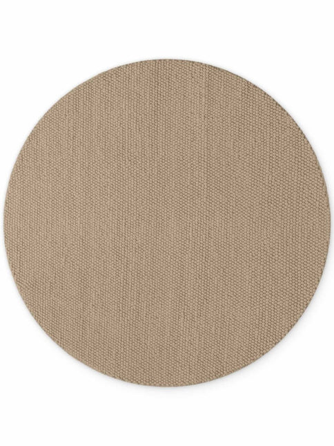 Wollen vloerkleden - Ted Baker Richmond wollen vloerkleed rond Diana Beige - Vloerkledenloods