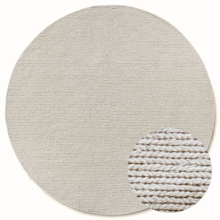 Wollen vloerkleden - Villeroy & Boch 1748 wollen vloerkleed Francois Naturel Wit - Vloerkledenloods