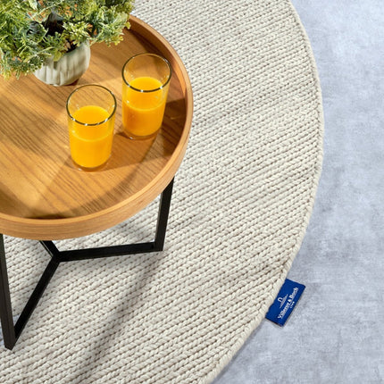 Wollen vloerkleden - Villeroy & Boch 1748 wollen vloerkleed Francois Naturel Wit - Vloerkledenloods