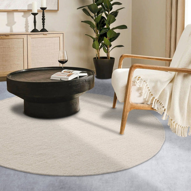 Wollen vloerkleden - Villeroy & Boch 1748 wollen vloerkleed Francois Naturel Wit - Vloerkledenloods