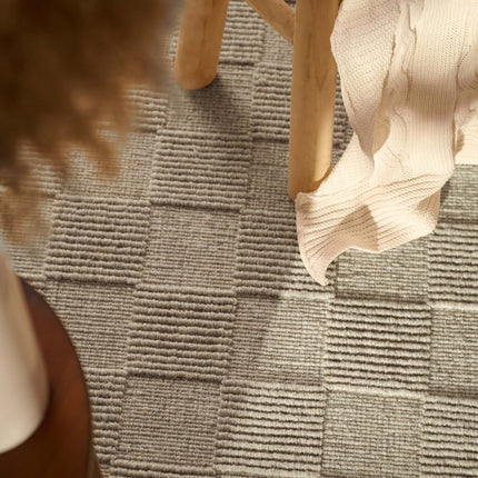 Wollen vloerkleden - Villeroy & Boch 1766 wollen vloerkleed Scala Grijs Beige - Vloerkledenloods