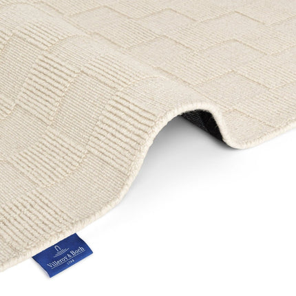 Wollen vloerkleden - Villeroy & Boch 1766 wollen vloerkleed Scala Naturel Wit - Vloerkledenloods
