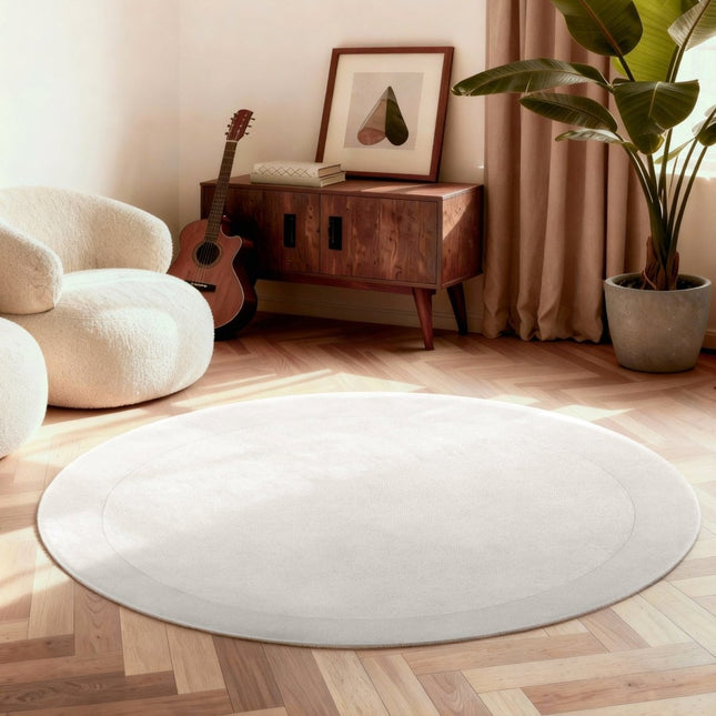 Wollen vloerkleden - Villeroy & Boch 1812 wollen vloerkleed Kivi Naturel Crème - Vloerkledenloods