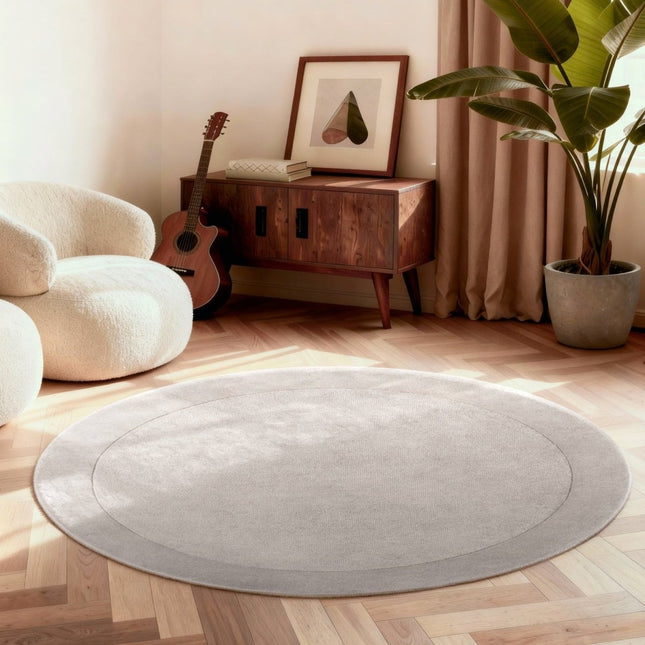 Wollen vloerkleden - Villeroy & Boch 1812 wollen vloerkleed Kivi Naturel Grijs - Vloerkledenloods