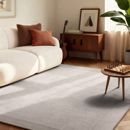 Wollen vloerkleden - Villeroy & Boch 1812 wollen vloerkleed Kivi Naturel Grijs - Vloerkledenloods