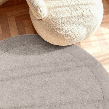 Wollen vloerkleden - Villeroy & Boch 1812 wollen vloerkleed Kivi Naturel Grijs - Vloerkledenloods